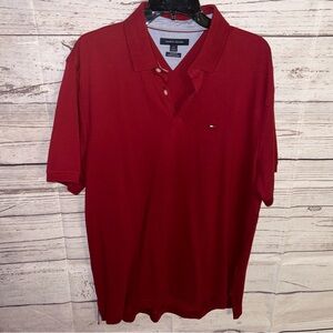 Tommy Hilfiger Red Polo